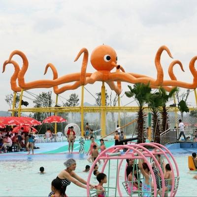 جودة  Customized 8m Height Octopus Spray  For Aqua Water Playground Equipment مصنع