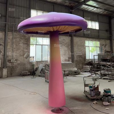 جودة  Fiberglass Vison Waterparks Playground Equipment Spray mushroom Aqua Play For Amusement Park Games مصنع