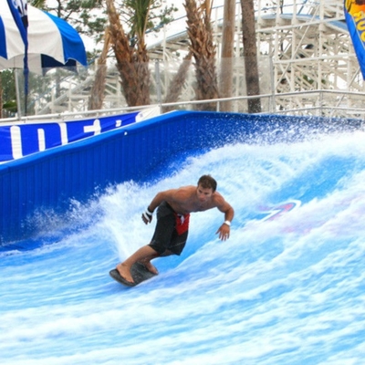 أكوا في الهواء الطلق لعب Flowrider المياه مطية لركوب الأمواج التزلج الرياضة