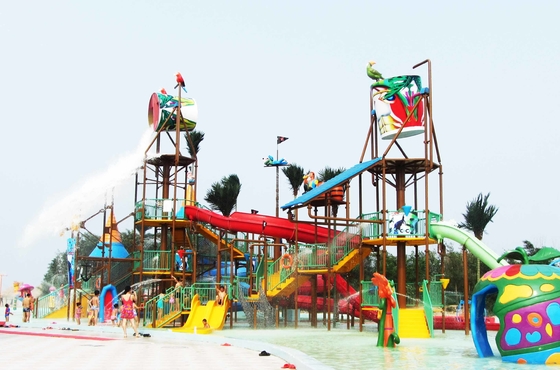 عطلة عطلة منتجعات وحدائق ألعاب مائية / المياه ملعب المحتلة 1680m2