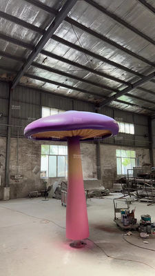 Fiberglass Water Playground Equipment Spray mushroom Aqua Play For Amusement Park Games