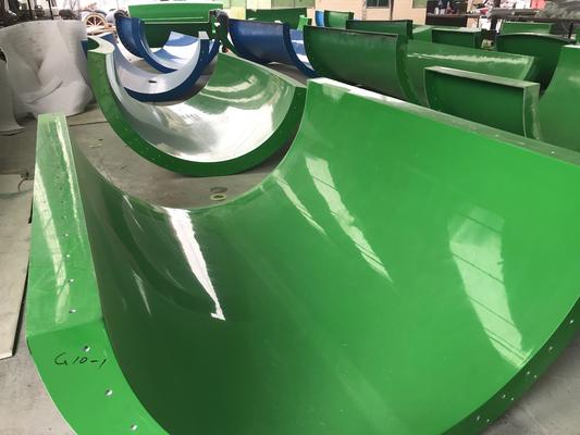 Fast Installation Water Slide with 360 Riders/H Capacity and 2 Riders/Lane Sliding Mode for Aqua Park